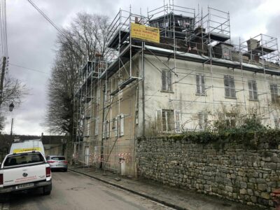 Chantier à Bourron-Marlotte